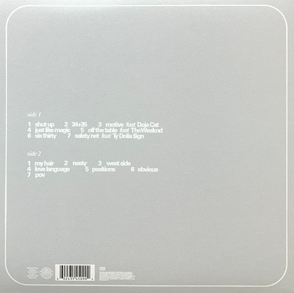 Ariana Grande - Positions (VINYL) | Near Mint (NM) Near Mint (NM)-Classic Vinyl Record