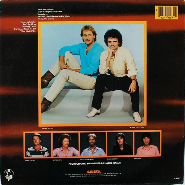 Air Supply - Now And Forever (VINYL) | Near Mint (NM) Very Good Plus (VG+)-Classic Vinyl Record