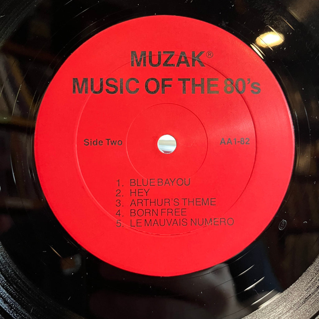 Various - Muzak-Music Of The 80's (VINYL) | Near Mint (NM) Near Mint (NM)-Classic Vinyl Record