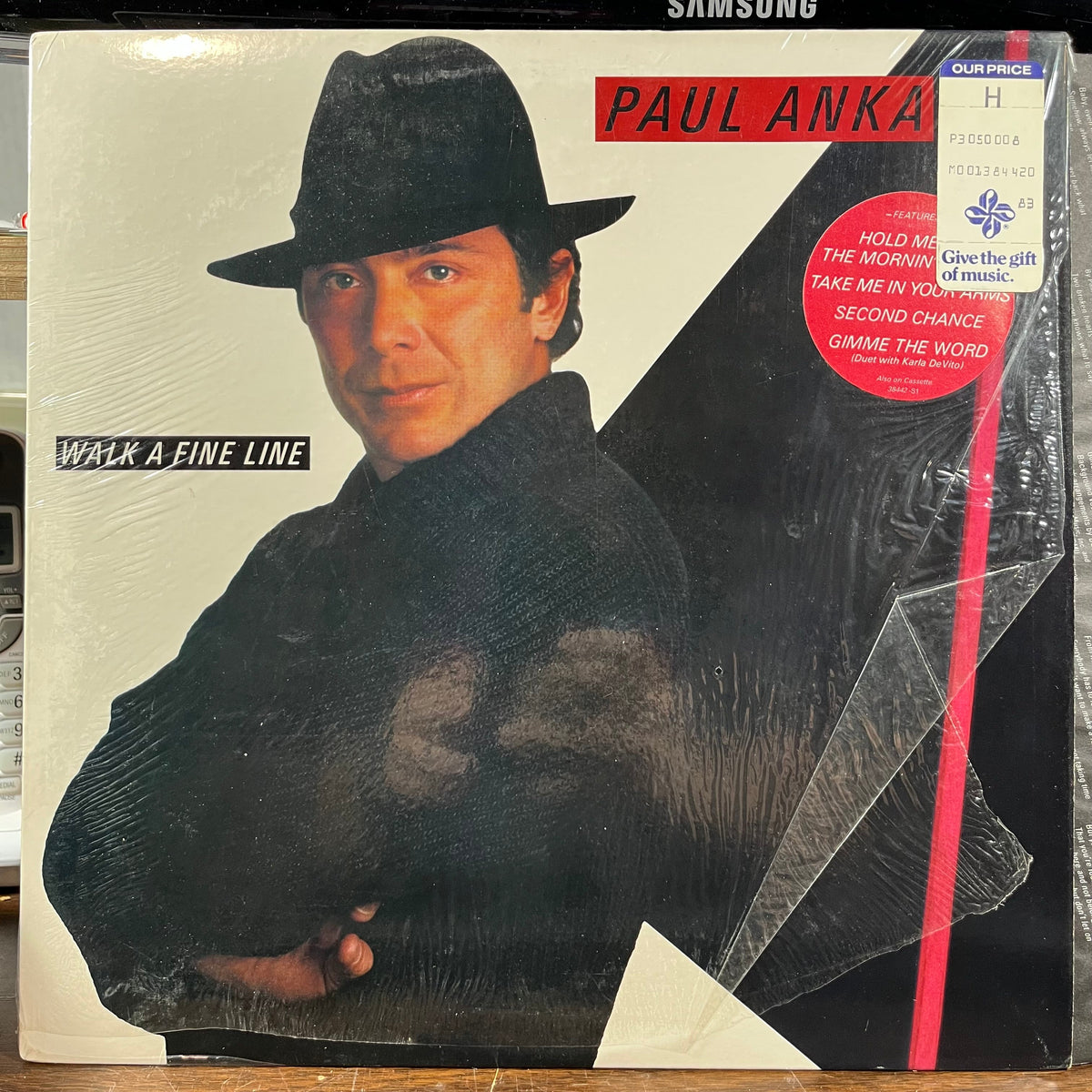 Paul Anka - Walk A Fine Line (LP) | Near Mint (NM) Near Mint (NM)-Classic Vinyl Record