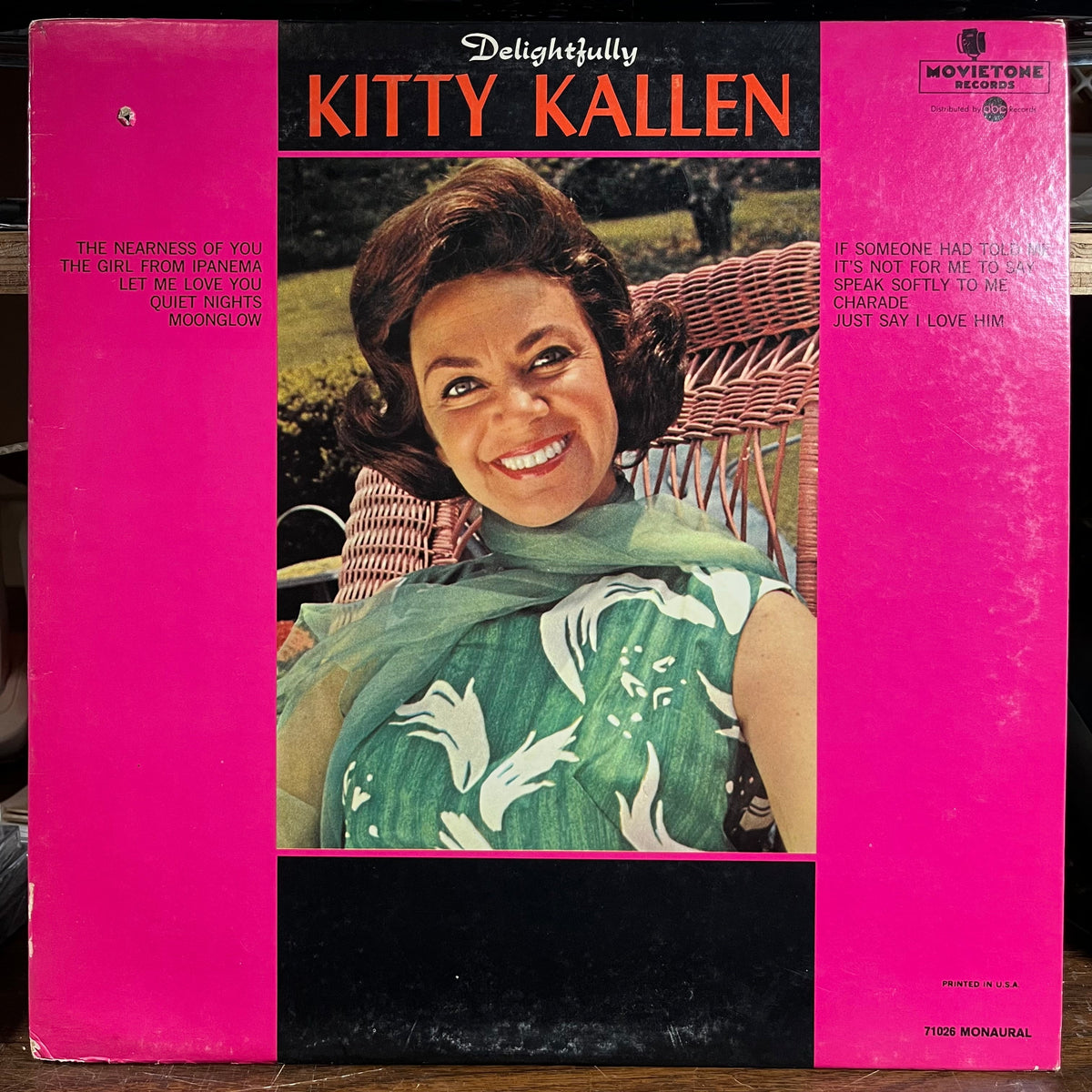 Kitty Kallen - Delightfully Kitty Kallen (VINYL) | Very Good Plus (VG+) Very Good Plus Plus (VG++)-Classic Vinyl Record
