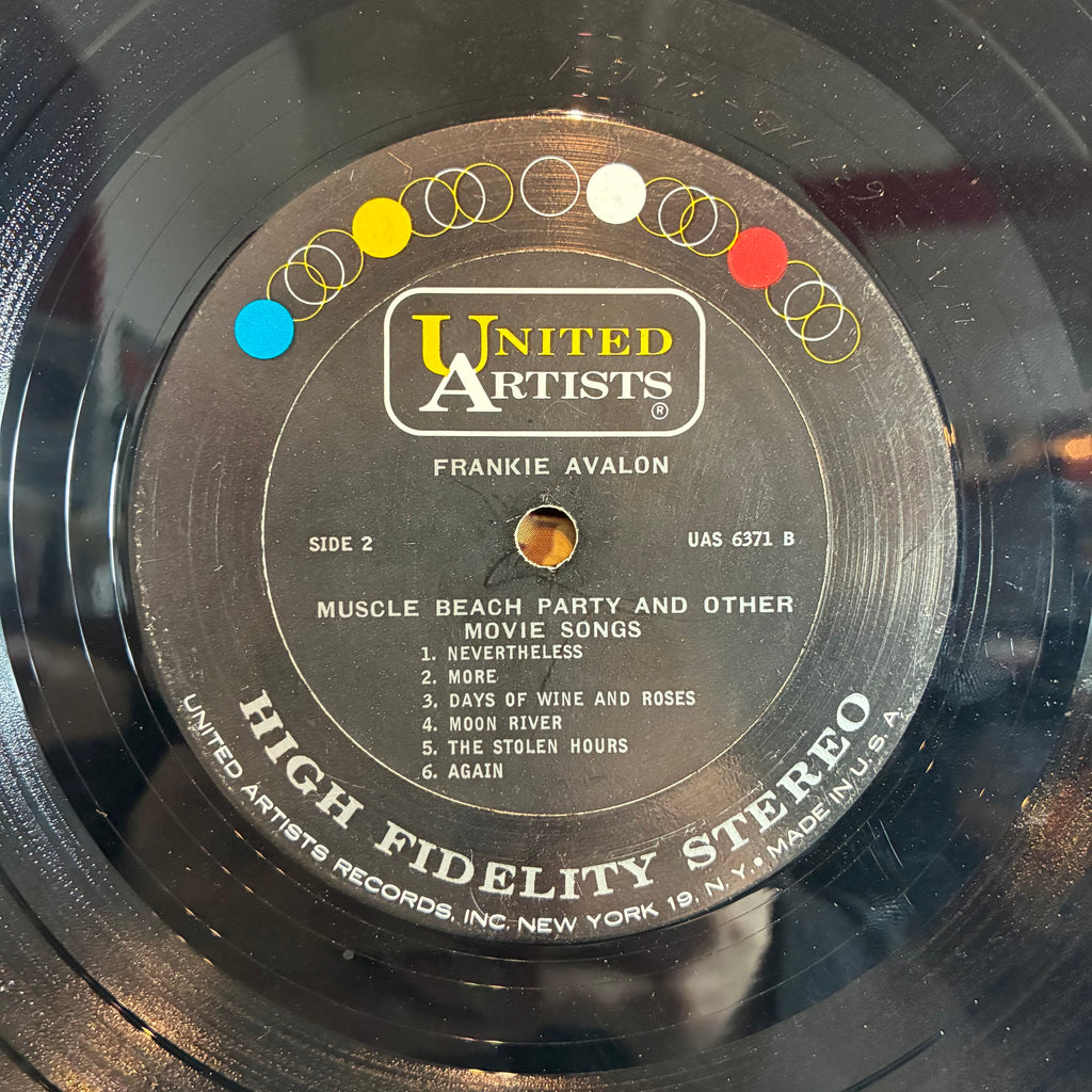 Frankie Avalon - Muscle Beach Party And Other Motion Picture Songs (VINYL) | Very Good (VG) Very Good Plus (VG+)-Classic Vinyl Record