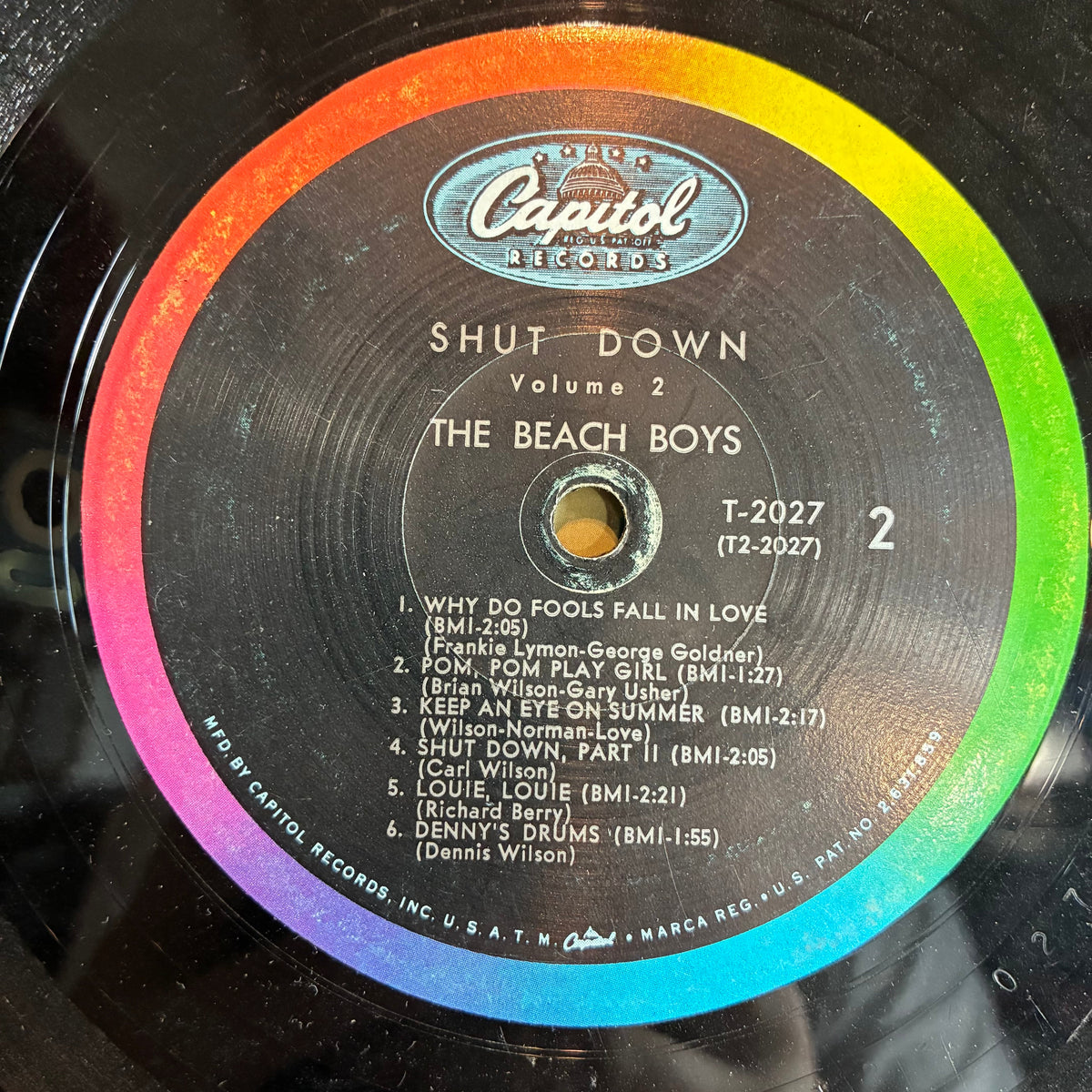 The Beach Boys - Shut Down Volume 2 (VINYL) | Very Good (VG) Excellent (EX)-Classic Vinyl Record