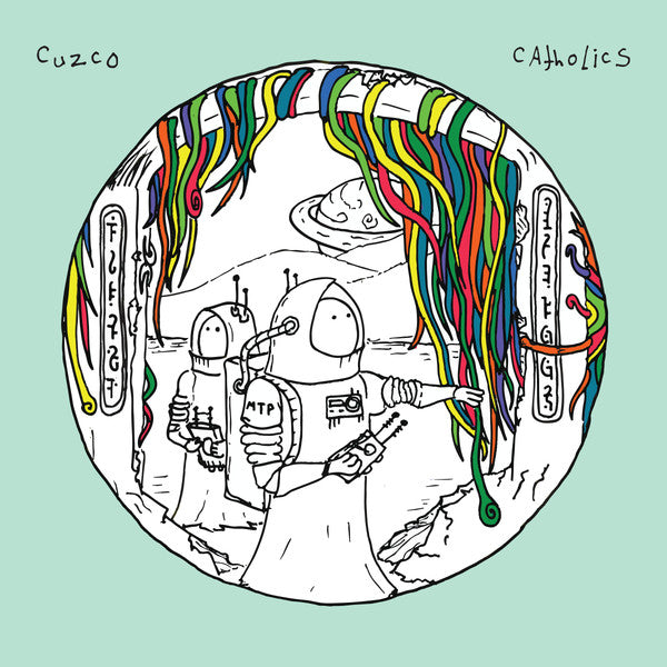 Cuzco / Catholics Split (7" VINYL) *TRANSPARENT BLUE WITH WHITE SPLATTER* | Mint (M) Mint (M)-Classic Vinyl Record