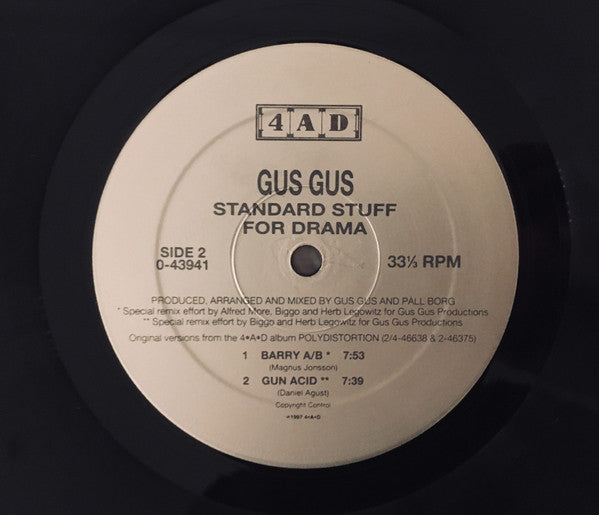 Standard Stuff For Drama | Mint (M) Mint (M)-Classic Vinyl Record