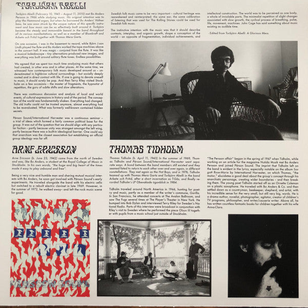 Pärson Sound | Mint (M) Mint (M)-Classic Vinyl Record