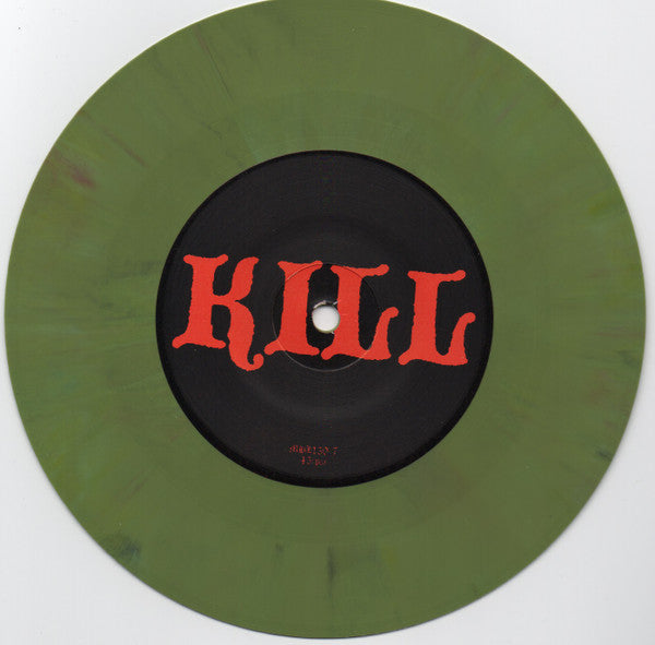 Kill Life - Snake Kills Whole Family / S.I.L. (GREN VINYL 7") | Mint (M) Mint (M)-Classic Vinyl Record