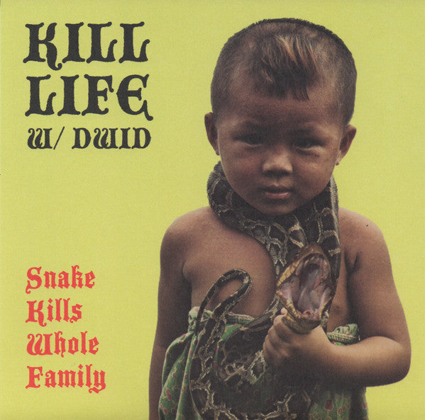 Snake Kills Whole Family / S.I.L. (RED VINYL 7") | Mint (M) Mint (M)-Classic Vinyl Record