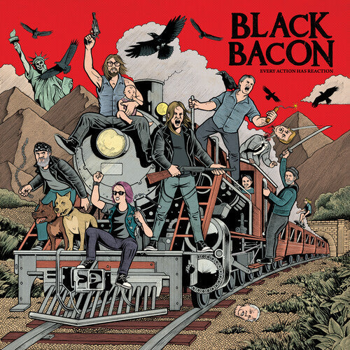 Black Bacon - Every Action Has Reaction [Explicit Content] (Green, Colored Vinyl) | Mint (M) Mint (M)-Classic Vinyl Record