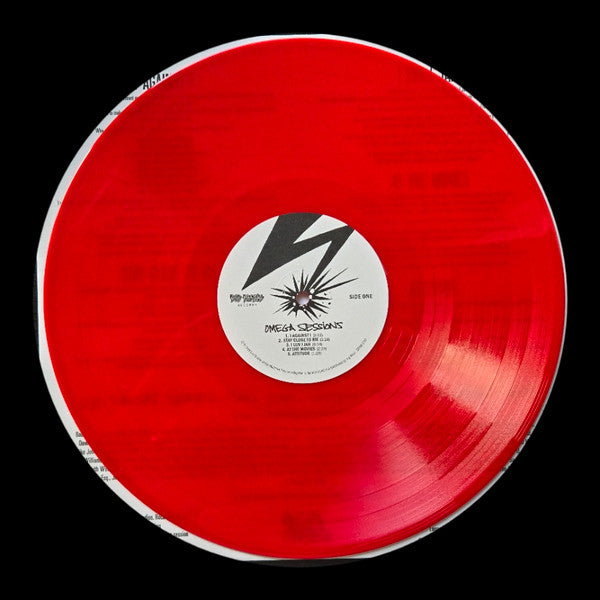 Bad Brains - Omega Sessions (RED VINYL, ETCHED) | Mint (M) Mint (M)-Classic Vinyl Record