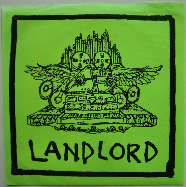 Landlord (VINYL 7") *PINK MARBLE* | Mint (M) Mint (M)-Classic Vinyl Record