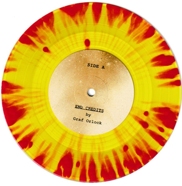 End Credits (YELLOW/RED SPLATTER VINYL 7") | Mint (M) Mint (M)-Classic Vinyl Record