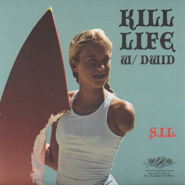 Snake Kills Whole Family / S.I.L. (RED VINYL 7") | Mint (M) Mint (M)-Classic Vinyl Record