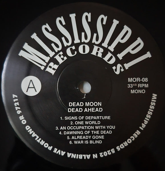 Dead Moon - Dead Ahead (VINYL) | Mint (M) Mint (M)-Classic Vinyl Record