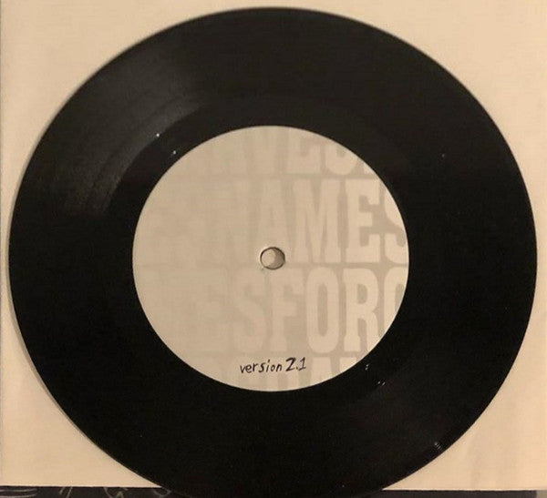 Names For Graves - Version 2.1 (VINYL 7") | Mint (M) Mint (M)-Classic Vinyl Record