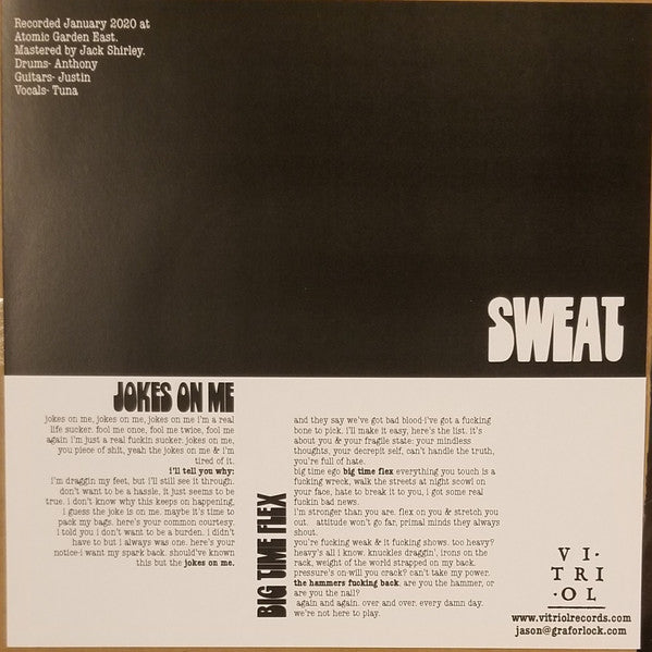 Sweat (17) - S/T (VINYL 7") | Mint (M) Mint (M)-Classic Vinyl Record