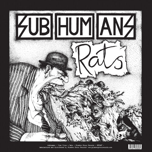 Subhumans - Time Flies + Rats (VINYL) |-Classic Vinyl Record