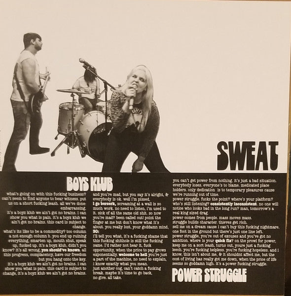 Sweat (17) - S/T (VINYL 7") | Mint (M) Mint (M)-Classic Vinyl Record