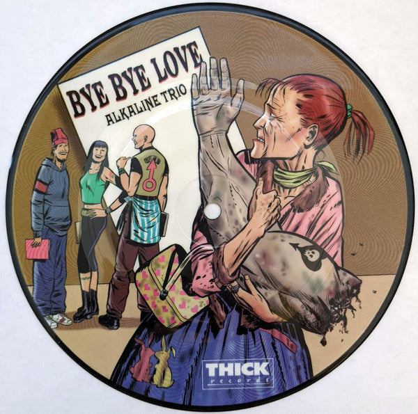 Alkaline Trio / Blue Meanies (VINYL 7" PICTURE DISC) | Mint (M) Mint (M)-Classic Vinyl Record