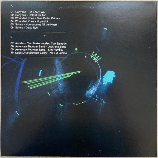 Canyons (3) - Blacklights (GREEN/PINK VINYL) | Mint (M) Mint (M)-Classic Vinyl Record