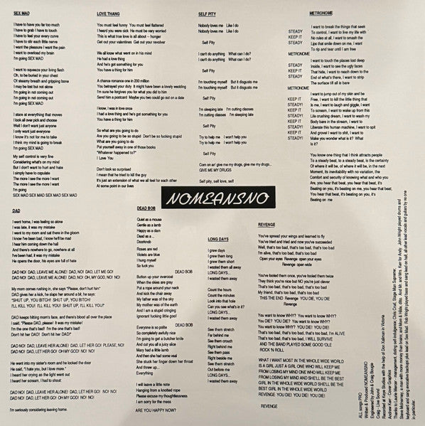 Nomeansno - Sex Mad (PINK VINYL) |-Classic Vinyl Record