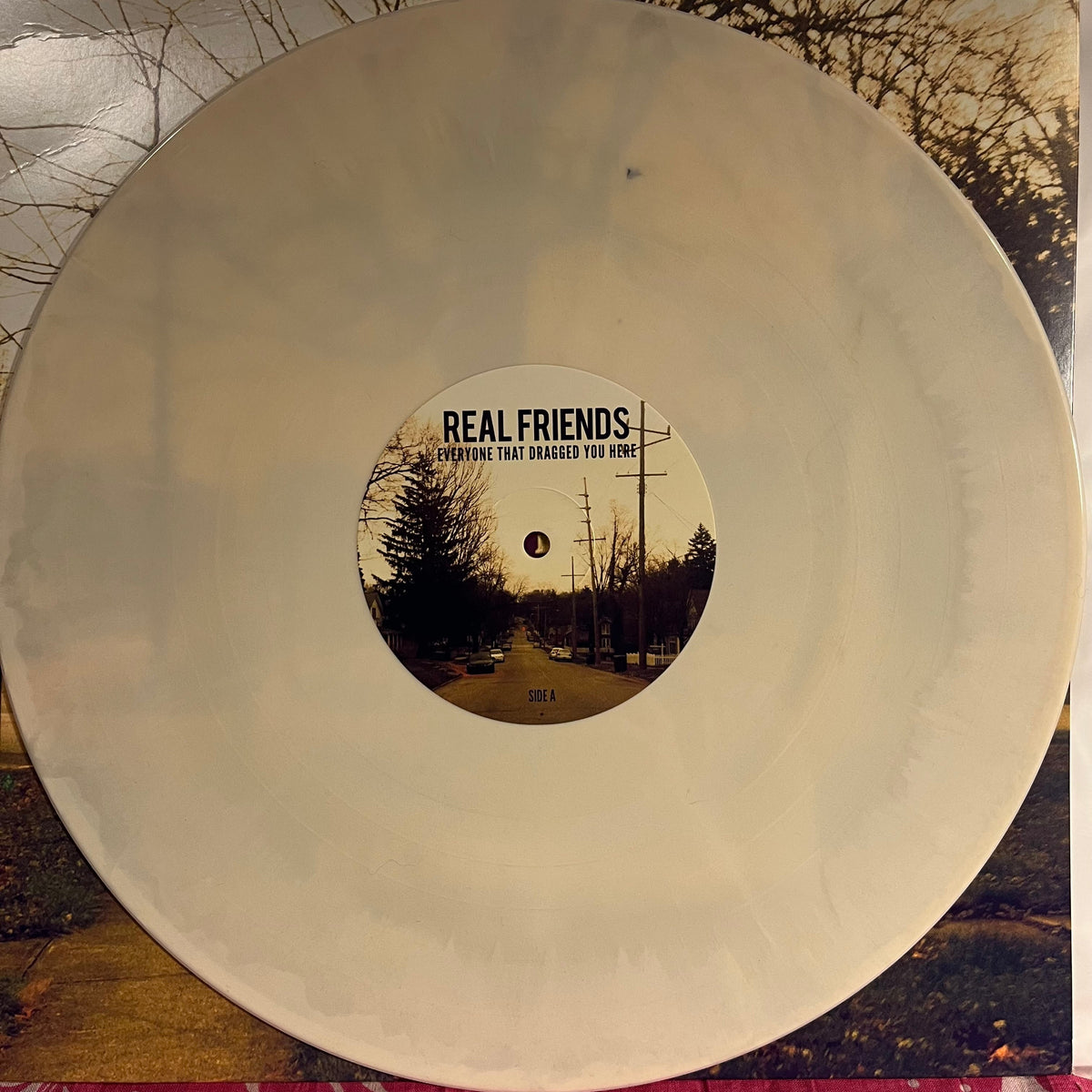 Real Friends - Everyone That Dragged You Here *WHITE* | Near Mint (NM) Near Mint (NM)-Classic Vinyl Record