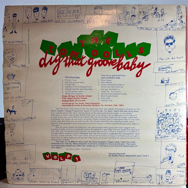 Toy Dolls - Dig That Groove Baby (VINYL) | Very Good Plus (VG+)-Classic Vinyl Record