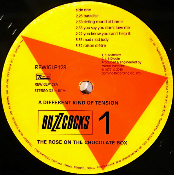 Buzzcocks - A Different Kind Of Tension | Mint (M) Mint (M)-Classic Vinyl Record