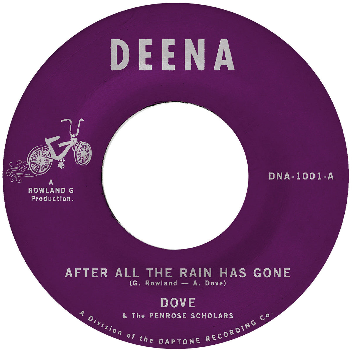 Dove - AFTER ALL THE RAIN HAS GONE b/w GRIND ON (VINYL 7") | Mint (M) Mint (M)-Classic Vinyl Record