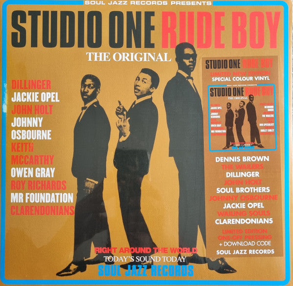Soul Jazz Records Presents - Studio One Rude Boy (RED/CYAN 2xVINYL RSD) |-Classic Vinyl Record