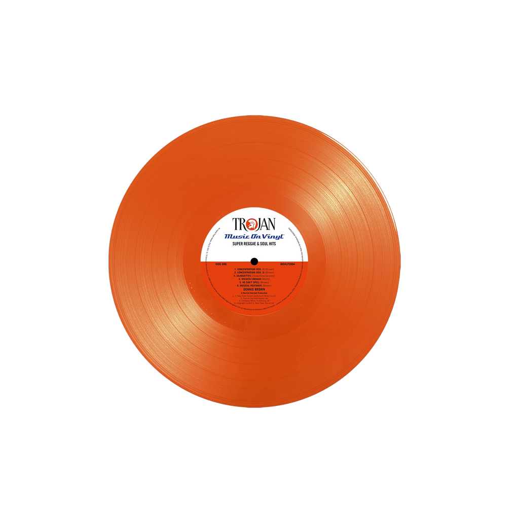 Dennis Brown - Super Reggae & Soul Hits (MOV / ORANGE VINYL) | Mint (M) Mint (M)-Classic Vinyl Record