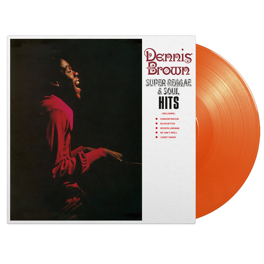 Dennis Brown - Super Reggae & Soul Hits (MOV / ORANGE VINYL) | Mint (M) Mint (M)-Classic Vinyl Record