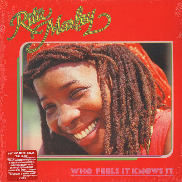 Rita Marley - Who Feels It Knows It | Mint (M) Mint (M)-Classic Vinyl Record