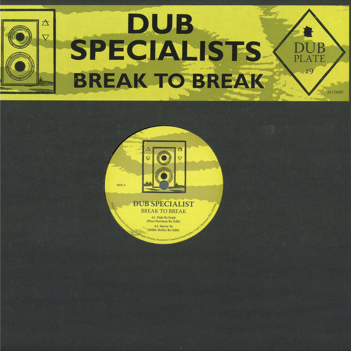 Dub Specialist - (PRESALE 6/7/26) Break To Break (VINYL) | Mint (M) Mint (M)-Classic Vinyl Record