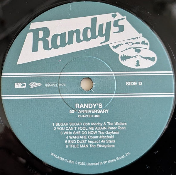 Various - Randy's 50th Anniversary Chapter One (2xVINYL) |-Classic Vinyl Record