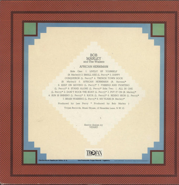 Bob Marley & The Wailers - African Herbsman (vinyl) | Mint (M) Mint (M)-Classic Vinyl Record