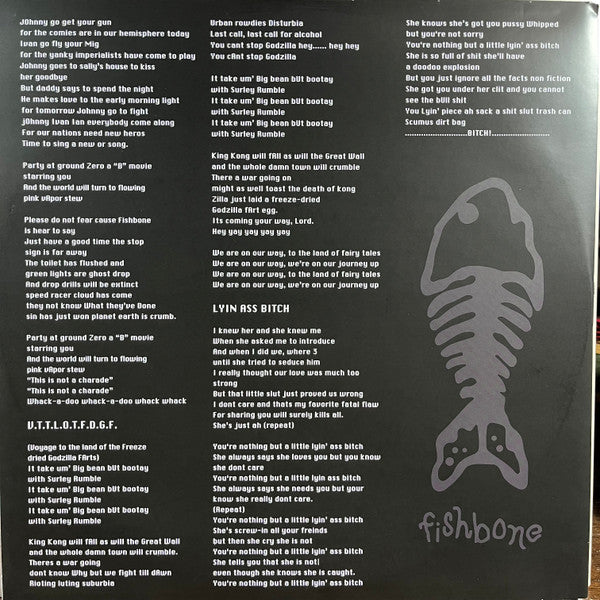Fishbone - Fishbone (2x VINYL - GREY & BLACK) |-Classic Vinyl Record