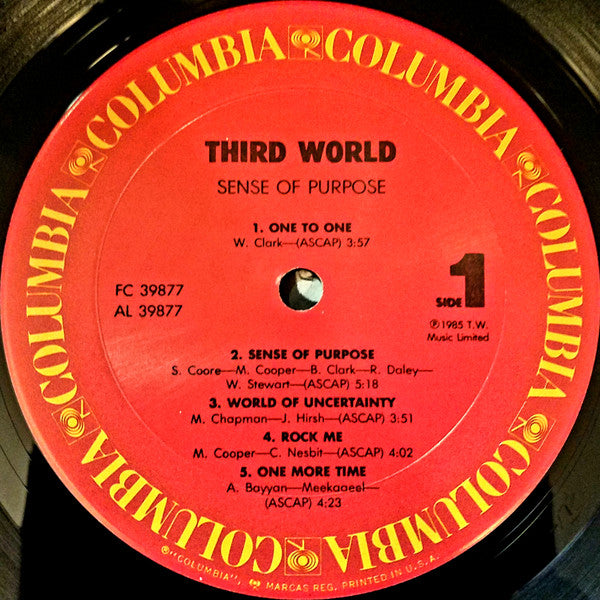 Third World - Sense Of Purpose (VINYL) | Near Mint (NM) Near Mint (NM)-Classic Vinyl Record