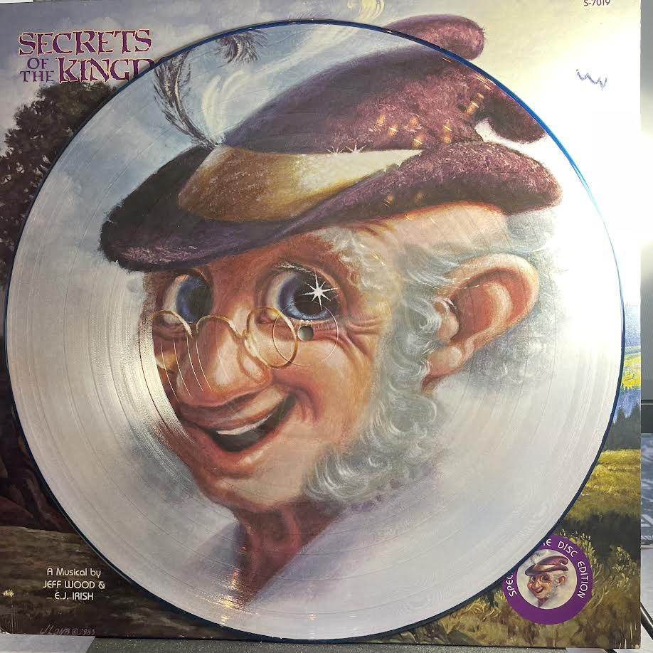 Jeff Wood (3) - Secrets Of The Kingdom (PICTURE VINYL) | Excellent (EX) Excellent (EX)Classic Vinyl Record