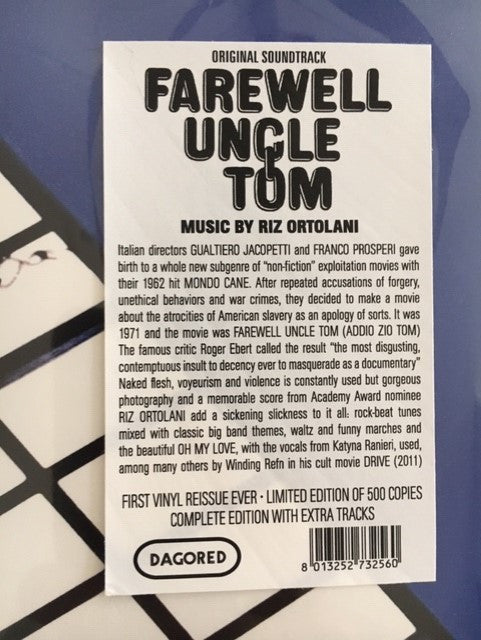 Farewell Uncle Tom | Mint (M) Mint (M)-Classic Vinyl Record