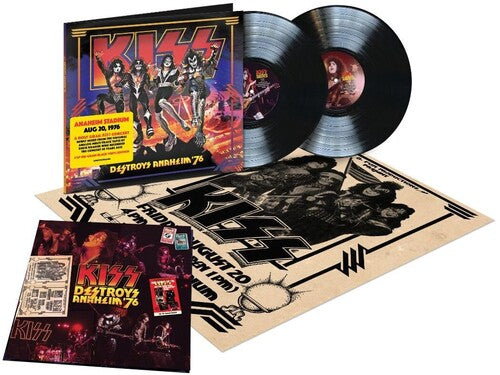 Kiss - (PRESALE 8/21/26) KISS Destroys Anaheim '76 (180G VINYL 2xLP UME 2026) | NEW-Classic Vinyl Record