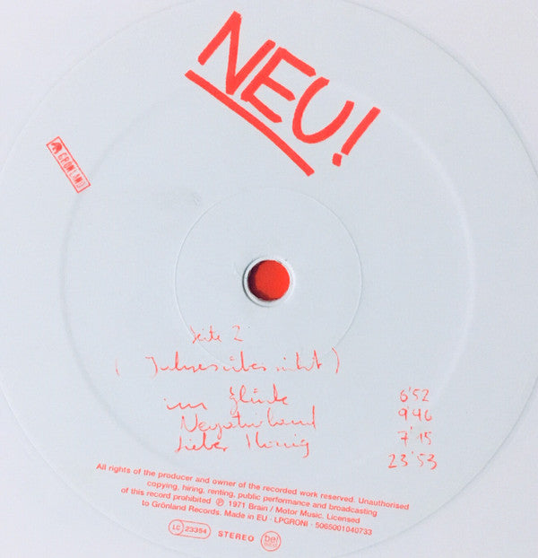 Neu! - Neu! | Mint (M) Mint (M)-Classic Vinyl Record