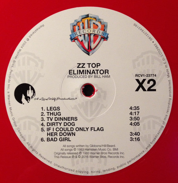 Eliminator | Mint (M) Mint (M)-Classic Vinyl Record