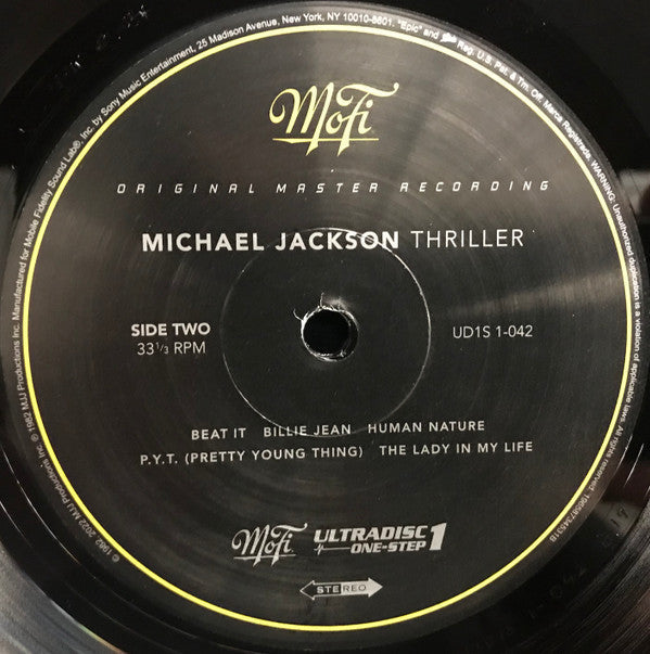 Michael Jackson - Thriller | Mint (M) Mint (M)-Classic Vinyl Record