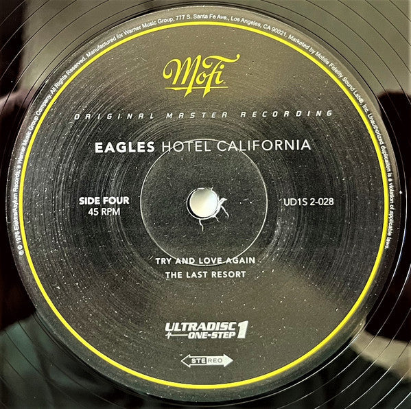Eagles - Hotel California | Mint (M) Excellent (EX)-Classic Vinyl Record