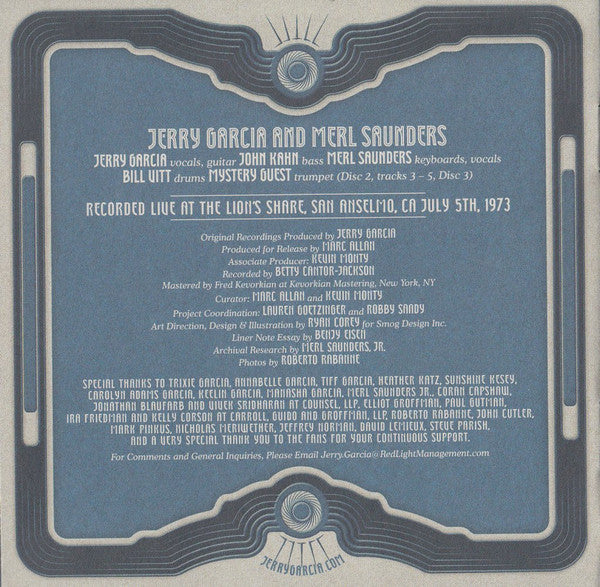 GarciaLive Volume Six (July 5th 1973, Lion's Share) (CD) | Mint (M) Mint (M)-Classic Vinyl Record