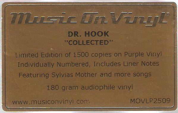 Dr. Hook - Collected (2xCOLOR VINYL) | Mint (M) Mint (M)-Classic Vinyl Record