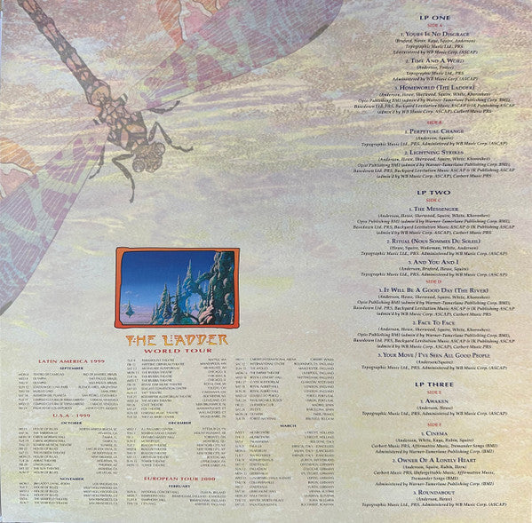 Yes - House Of Yes: Live From The House Of Blues (3xCOLOR VINYL) | Mint (M) Mint (M)-Classic Vinyl Record
