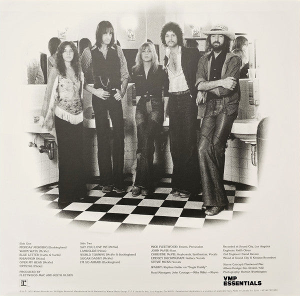 Fleetwood Mac (BLACK & WHITE COLOR VINYL - VMP) | Mint (M) Mint (M)-Classic Vinyl Record