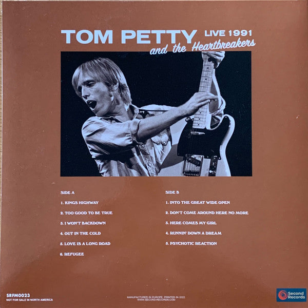 Tom Petty And The Heartbreakers - Live 1991 (November 23 The Oakland Coliseum)(ORANGE VINYL) |-Classic Vinyl Record